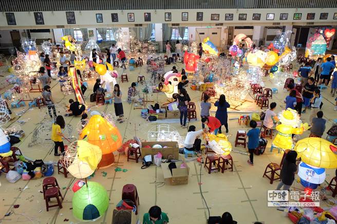 2015台灣燈會花燈作品製作花絮（文章圖片）