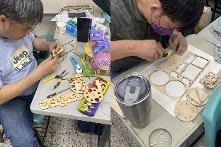 自動越南人力三輪車雷雕製作（圖片1）