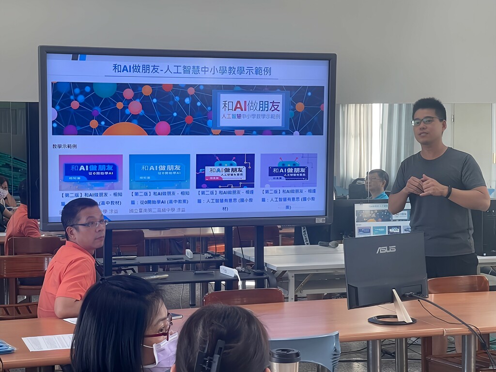 在東園國小，AI是融入日常學習的動力核心。（圖片1）