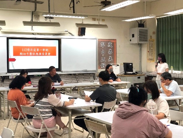 餐桌上的守護神－－午餐秘書黃欣惠老師（文章圖片）