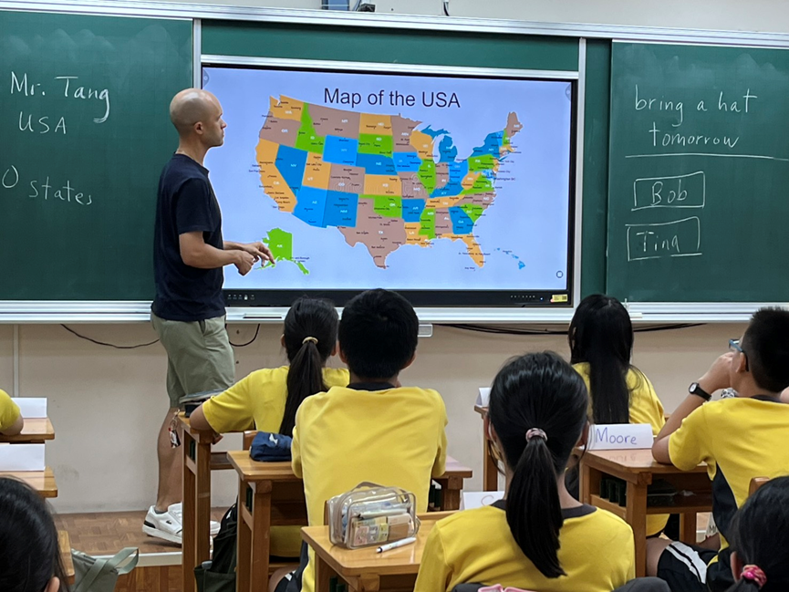 「國際文化夏日英語營」,全英語沉浸式的學習課程。(圖片1)