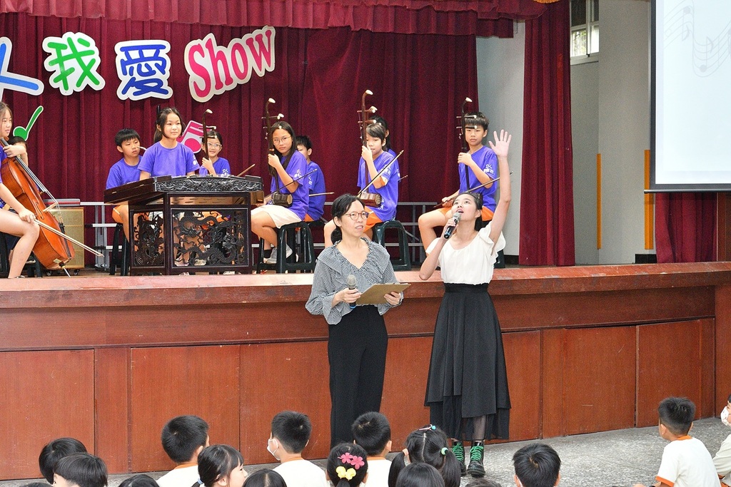 全心投入音樂成果發表會，展現孩子的亮點。（圖片3）