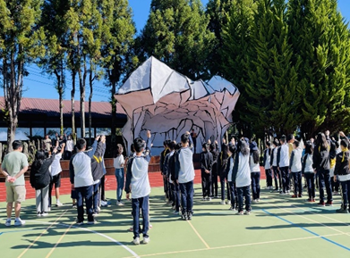 校長帶領學生宣誓友善校園理念（圖片5）