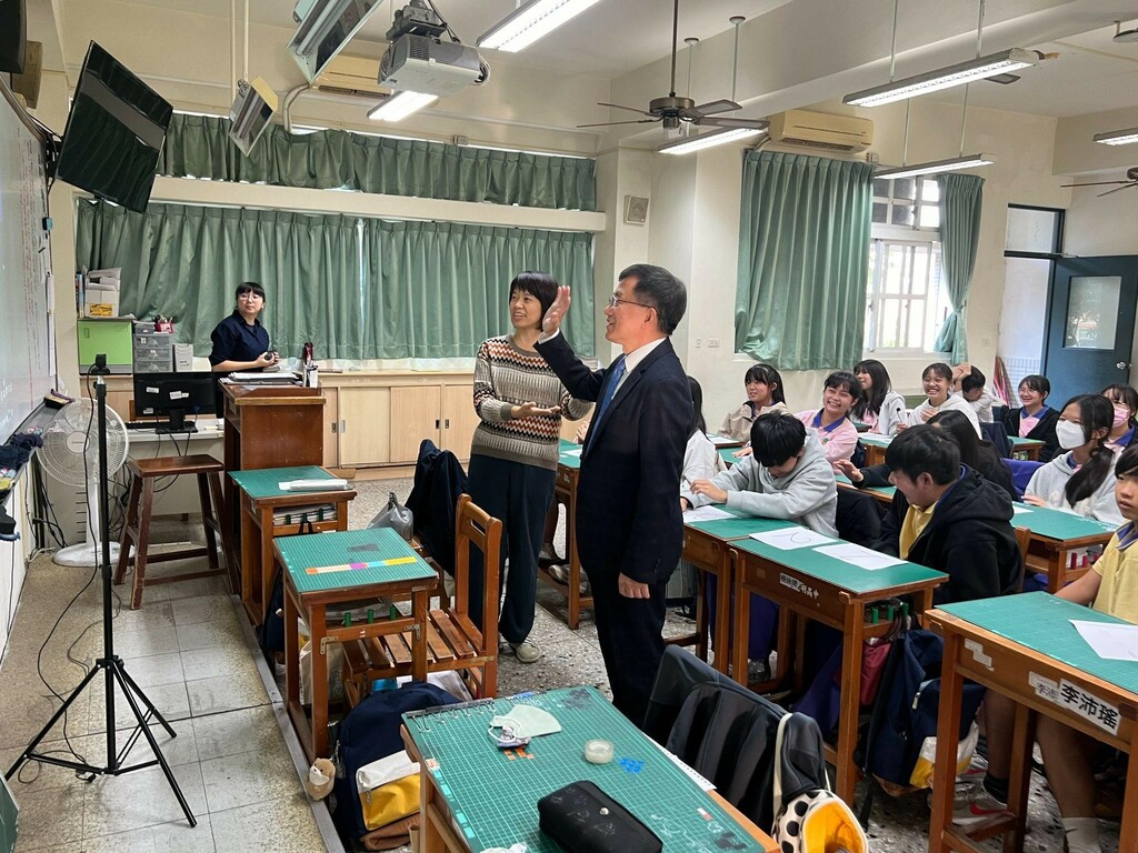 忠明高中與以色列Zin Elementary School線上互動（圖片3）