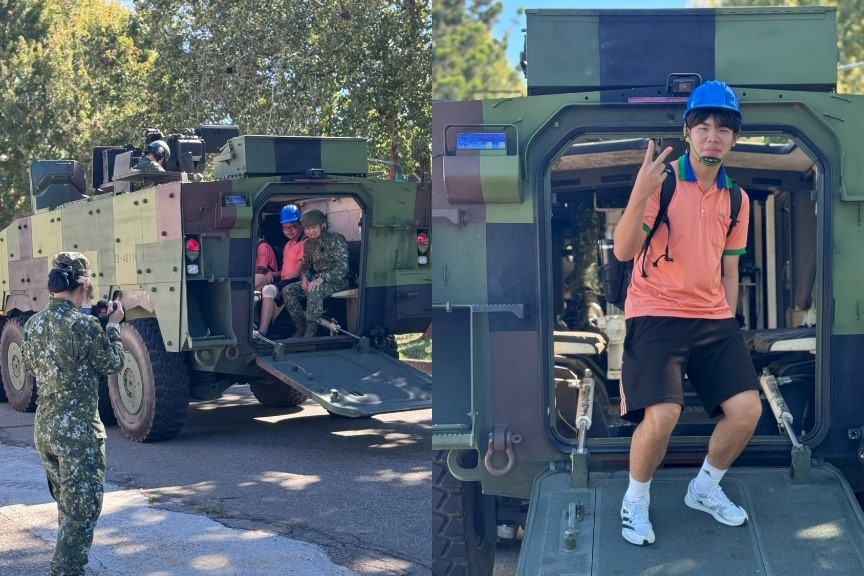 雲豹8輪甲車試乘體驗（圖片4）