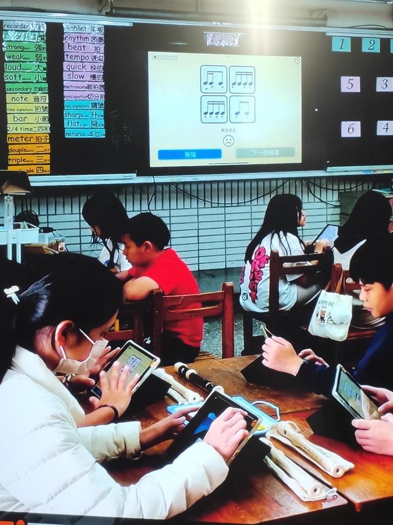 學生用平板練習節奏（圖片4）