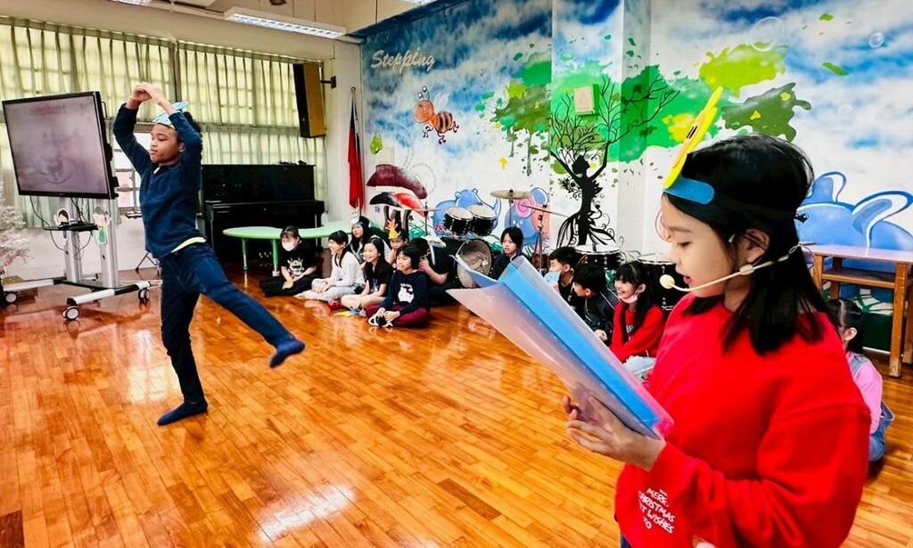 春天的動物狂歡節　五福國小創「藝」秀（文章圖片）