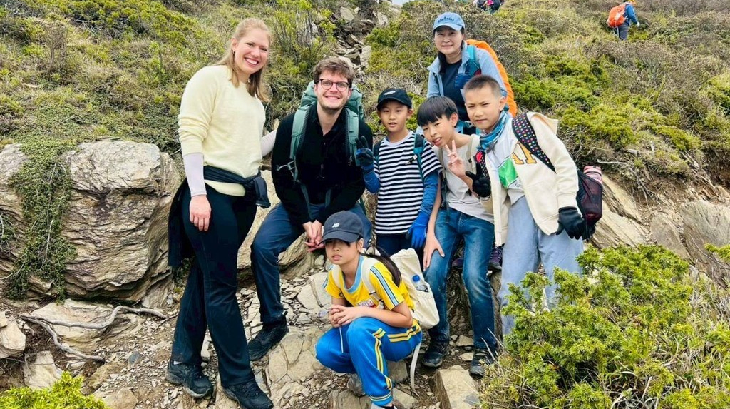 在山上遇見德國山友