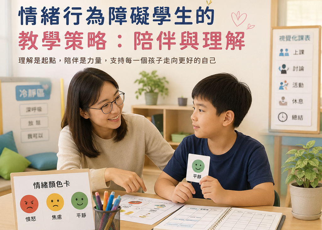 情緒行為障礙學生的教學策略— —陪伴與理解（文章圖片）