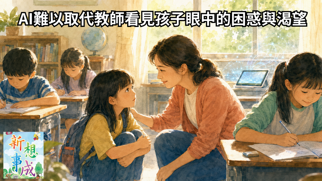 讓AI助人類增能　不讓思考離線（文章圖片）