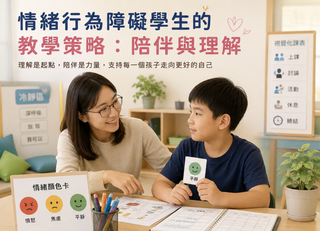 情緒行為障礙學生的教學策略— —陪伴與理解-圖片1