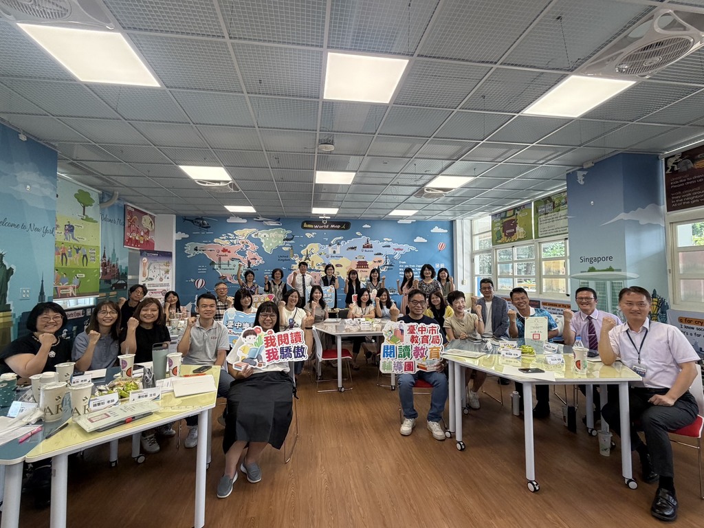 五連冠榮耀專業領航　中市打造閱讀之都（文章圖片）